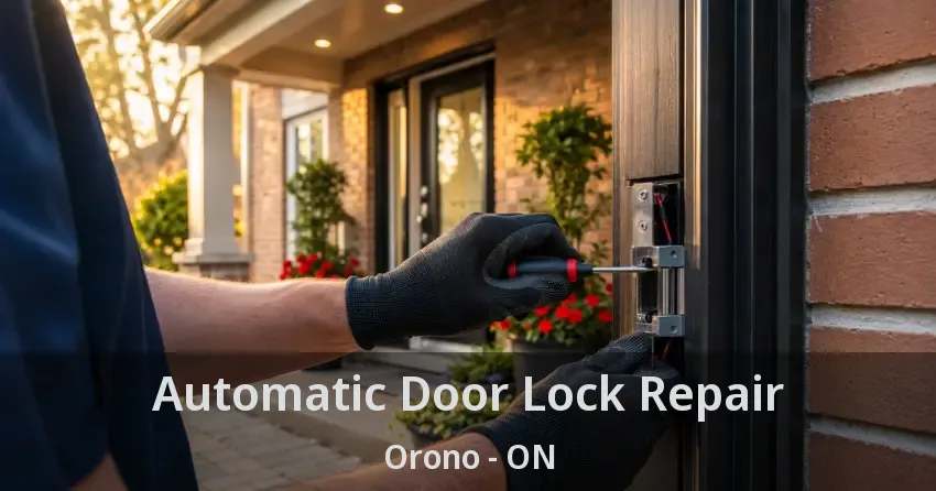 Automatic Door Lock Repair Orono - ON