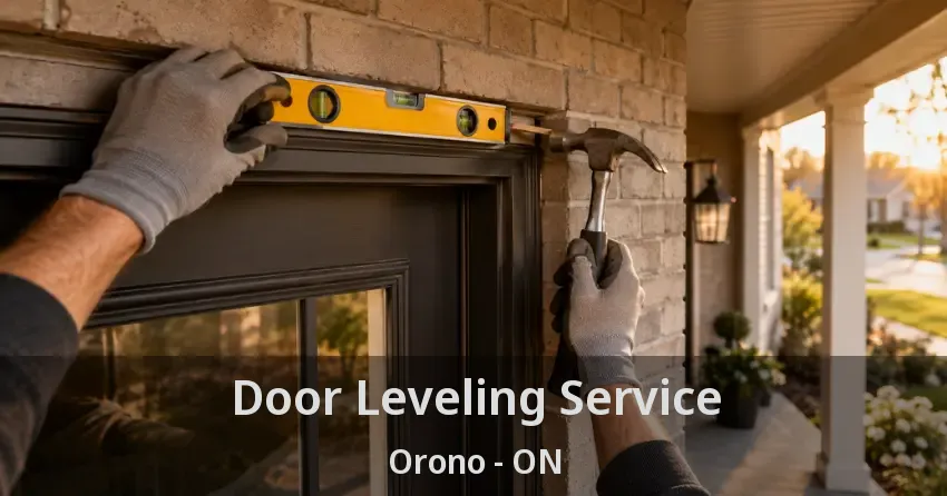 Door Leveling Service Orono - ON