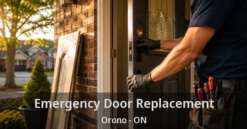 Emergency Door Replacement Orono - ON