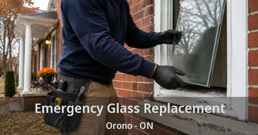 Emergency Glass Replacement Orono - ON