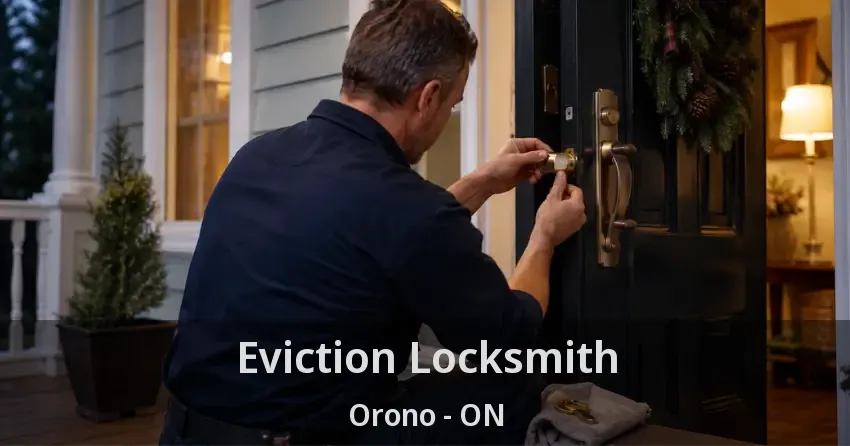 Eviction Locksmith Orono - ON