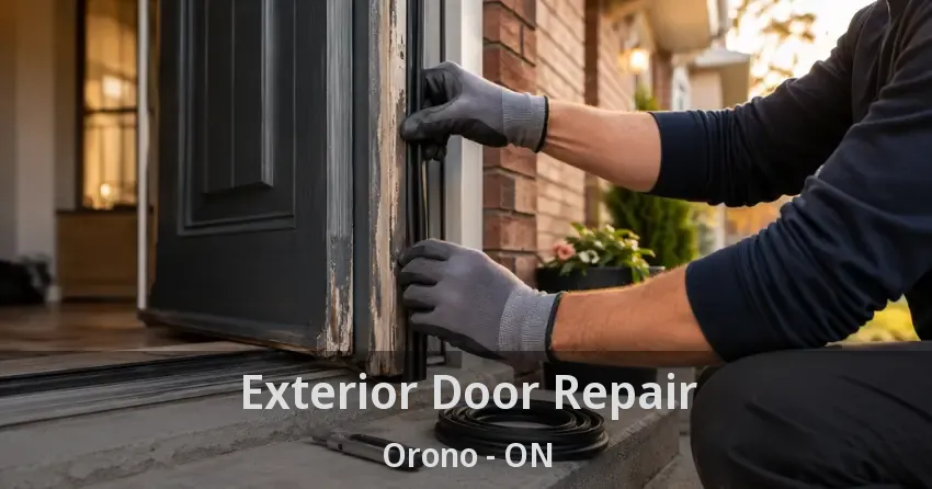 Exterior Door Repair Orono - ON