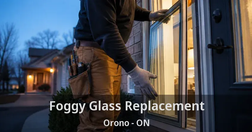 Foggy Glass Replacement Orono - ON