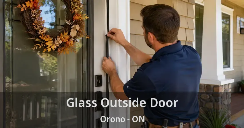 Glass Outside Door Orono - ON