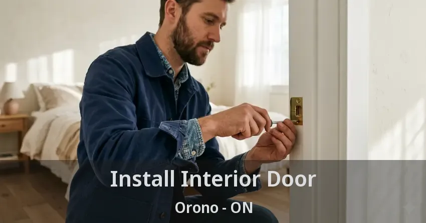 Install Interior Door Orono - ON