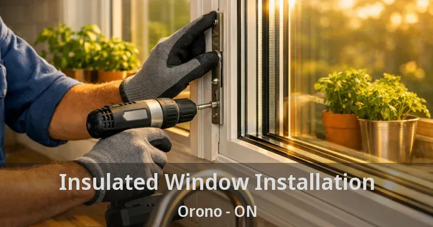 Insulated Window Installation Orono - ON