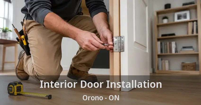 Interior Door Installation Orono - ON