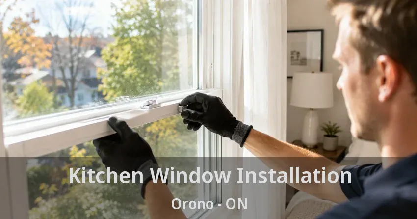 Kitchen Window Installation Orono - ON
