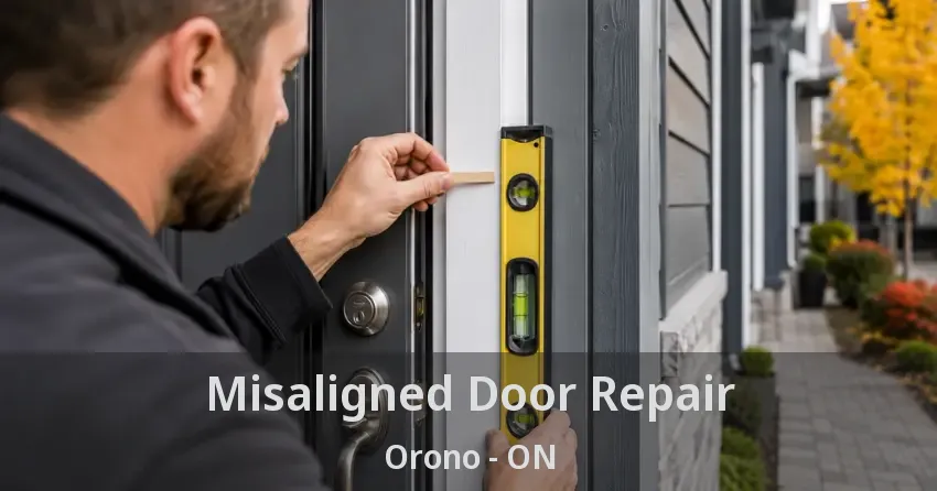Misaligned Door Repair Orono - ON