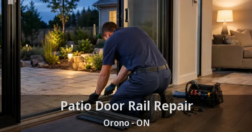 Patio Door Rail Repair Orono - ON