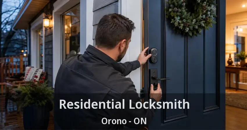 Residential Locksmith Orono - ON