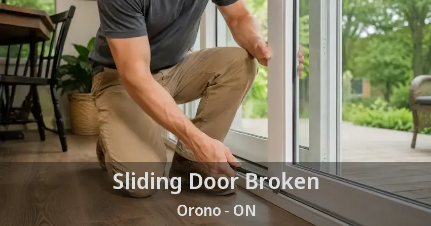 Sliding Door Broken Orono - ON