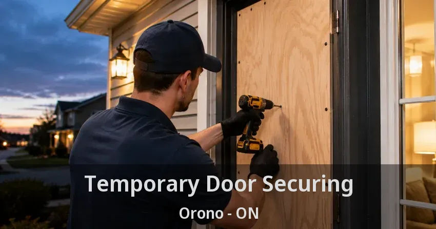 Temporary Door Securing Orono - ON