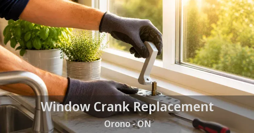 Window Crank Replacement Orono - ON